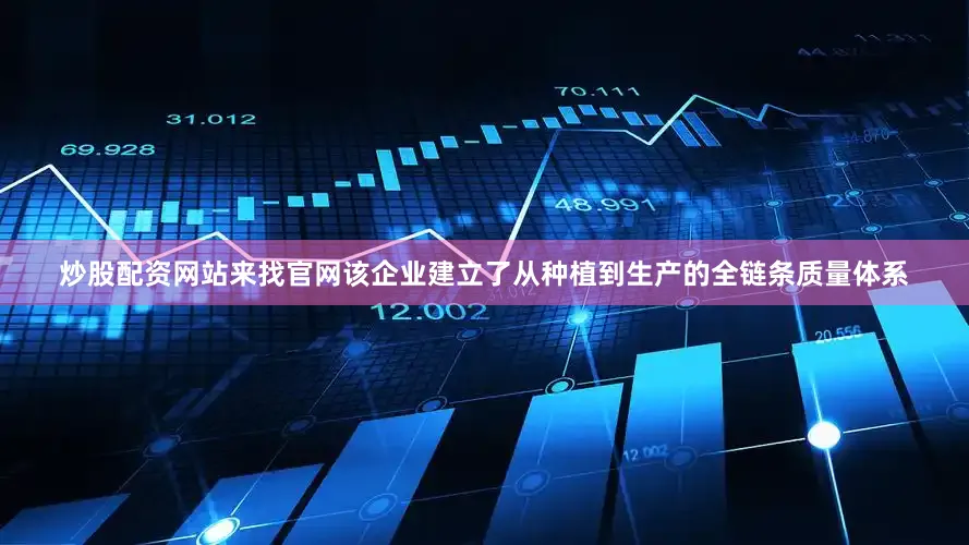 炒股配资网站来找官网该企业建立了从种植到生产的全链条质量体系